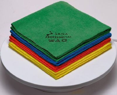 Салфетка из вязаного микроволокна MICRO PANNA 40х40см, зеленая