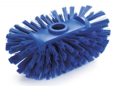 Щётка для очистки ёмкостей жёсткая 205мм HEDGEHOG(Ёж) цвет Синий